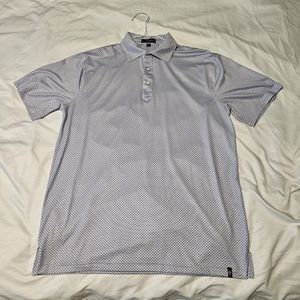 Rafter C Men's Western Polo Pearl Snap Collared Shirt Size M